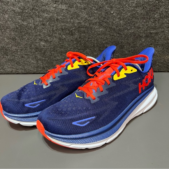 HOKA Men’s Clifton 9 Bellwether Blue Size 11.5 Wide - Picture 10 of 14